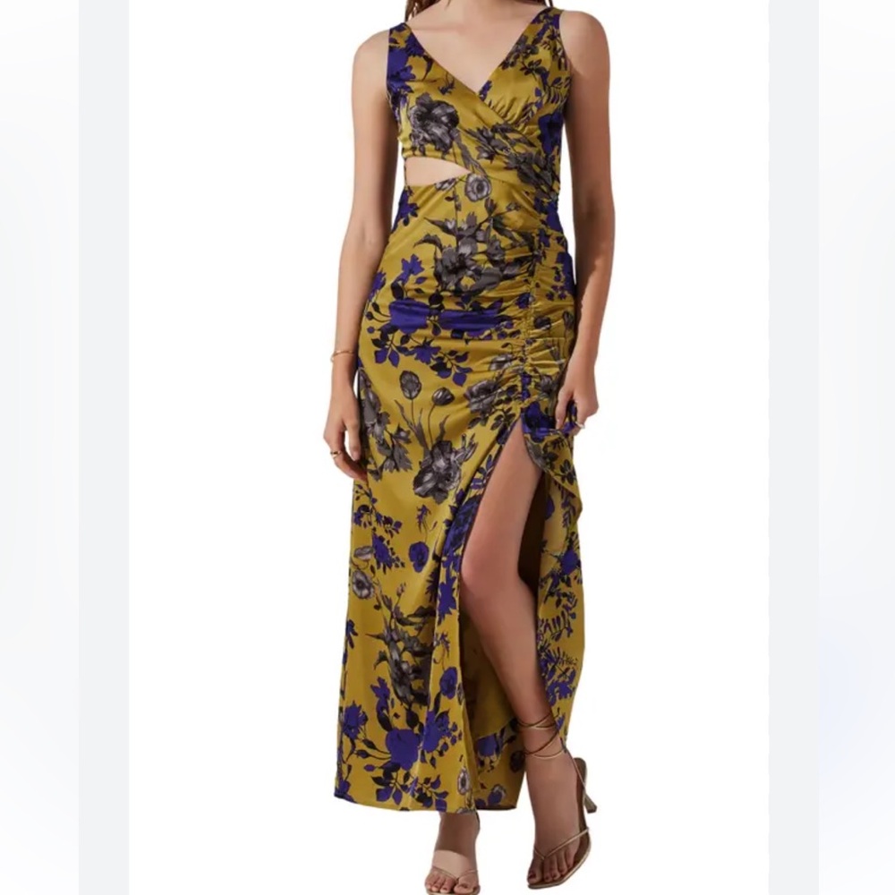 Astr Floral Maxi dress